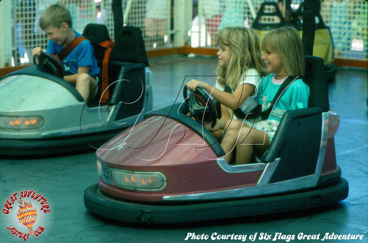 bumper cars six flags great adventure